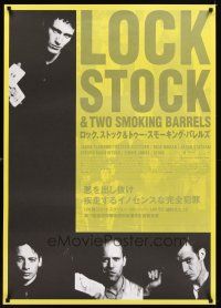 6e119 LOCK, STOCK & TWO SMOKING BARRELS Japanese 29x41 '99 Guy Ritchie, Vinnie Jones, Statham