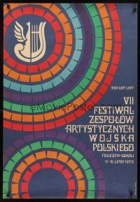 6e788 VII FESTIWAL ZESPOLOW Polish art exhibition '73 Bohdan Berg art!