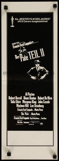 6e049 GODFATHER PART II German Swiss 8x23 '74 Al Pacino in Francis Ford Coppola classic crime sequel