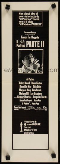 6e050 GODFATHER PART II Italian Swiss 7x20 '74 Al Pacino in Francis Ford Coppola crime sequel!