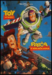 6e450 TOY STORY Yugoslavian '95 Woody, Buzz Lightyear, Disney and Pixar cartoon!