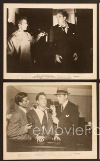 6f487 D.O.A. 5 8x10 stills '50 Edmond O'Brien, classic film noir, luminous fluids!