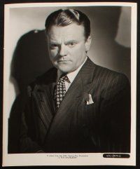 6f314 JAMES CAGNEY 8 8x10 stills '40s & '50s wonderful portraits of the legendary actor in suit & ti