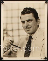 6f692 JOHN CARROLL 3 8x10 stills '40s great portraits w/ pencil mustache as cowboy & in suit!