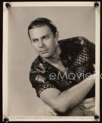6f608 JON HALL 4 8x10 stills '40s-50s great head & shoulders portrait of the actor!