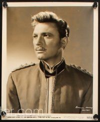 6f698 LAURENCE HARVEY 3 8x10 stills '50s great portraits in uniform from Storm Over the Nile!