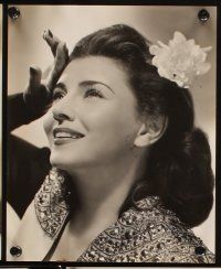 6f444 LENORE AUBERT 6 7.25x9.5 stills '40s-50s great portraits of the pretty Hungarian actress!