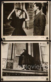 6f514 LOVE IN THE AFTERNOON 5 8x10 stills '57 Gary Cooper, Audrey Hepburn, Maurice Chevalier