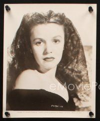 6f705 MARY ANDERSON 3 8x10 stills '40s great close portraits of the pretty actress!