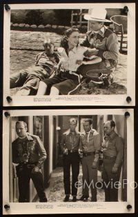 6f527 ROBIN HOOD OF TEXAS 5 8x10 stills '47 cowboy Gene Autry, Lynne Roberts, Sterling Holloway