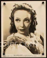 6f816 SALLY BLANE 2 8x10 stills '30s head & shoulders portraits of the pretty actress!