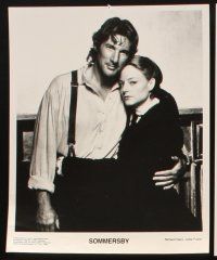 6f353 SOMMERSBY 8 8x10 stills '93 Richard Gere returns to Jodie Foster after 7 years, or does he!