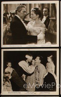 6f536 SONG OF LOVE 5 8x10 stills '47 Katharine Hepburn as Clara Schumann, Robert Walker!