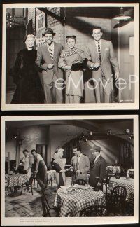6f741 THREE FOR THE SHOW 3 8x10 stills '54 Jack Lemmon & Gower Champion compete for Betty Grable!