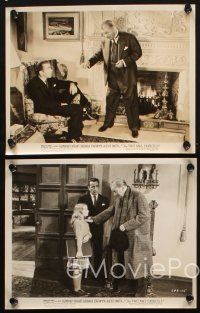 6f545 TWO MRS. CARROLLS 5 8x10 stills '47 Humphrey Bogart, Barbara Stanwyck, Nigel Bruce