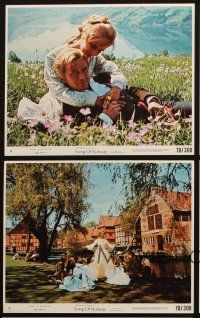 6f160 SONG OF NORWAY 5 8x10 mini LCs '70 a song for the heart to sing, great images!