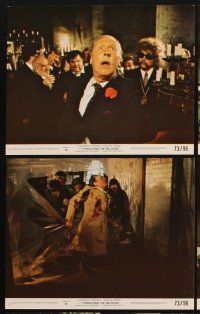 6f140 THEATRE OF BLOOD 8 8x10 mini LCs '73 great images of psychotic actor Vincent Price!