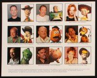 6f040 TOY STORY 2 presskit w/ 10 stills '99 Woody, Buzz Lightyear, Disney & Pixar animated sequel!