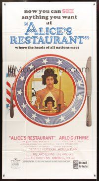 6h494 ALICE'S RESTAURANT 3sh '69 Arlo Guthrie, musical comedy directed by Arthur Penn!