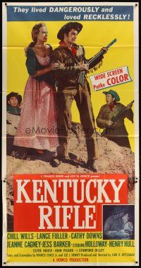 6h665 KENTUCKY RIFLE 3sh '55 Chill Wills, they lived dangerously & loved recklessly!
