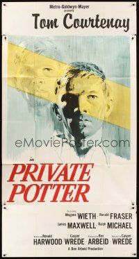 6h786 PRIVATE POTTER  3sh '62 soldier Tom Courtenay has a religious experience!