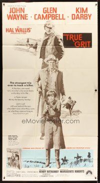 6h900 TRUE GRIT int'l 3sh '69 John Wayne as Rooster Cogburn, Kim Darby, Glen Campbell