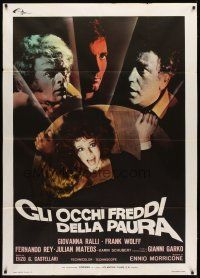 6h320 COLD EYES OF FEAR Italian 1p '71 sexy Giovanna Ralli, different psychedelic image!