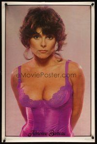 6j393 ADRIENNE BARBEAU commercial poster '78 super-sexy image in lingerie!