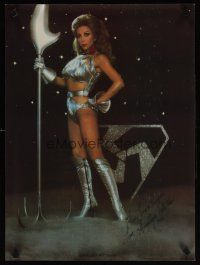 6j395 ANGELIQUE PETTYJOHN commercial poster '80 sexy sci-fi costume, live long & prosper!