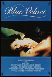 6j700 BLUE VELVET commercial poster '00s directed by David Lynch, sexy Isabella Rossellini!