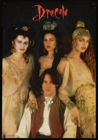 6j701 BRAM STOKER'S DRACULA Dutch commercial poster '92 Keanu Reeves & sexy vampire brides!