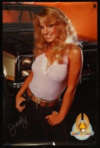 6j723 FALL GUY TV commercial poster '81 great image of sexy Heather Thomas, stuntman series!