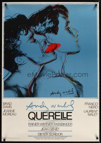 6j759 QUERELLE blue style German commercial poster '80s Rainer Werner Fassbinder, gay romance!