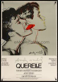 6j760 QUERELLE gray style German commercial poster '80s Rainer Werner Fassbinder, gay romance!