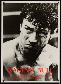 6j762 RAGING BULL English commercial poster '80 Scorsese, different image of Robert De Niro!
