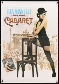 6j785 CABARET REPRODUCTION Italian 1sh '80s Liza Minnelli sings & dances in Nazi Germany!