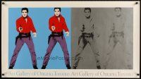 6j283 ART GALLERY OF ONTARIO TORONTO Canadian art exhibition '88 Andy Warhol art of Elvis Presley!