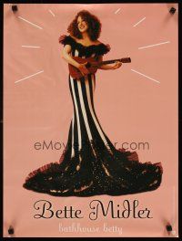 6j261 BETTE MIDLER 18x24 music poster '98 wacky image of singer, Bathhouse Betty!