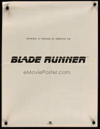 6j488 BLADE RUNNER ad mats '82 Ridley Scott sci-fi classic, art of Harrison Ford by John Alvin!