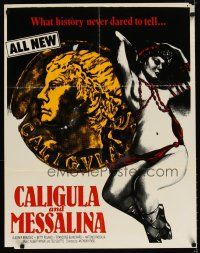 6j563 CALIGULA & MESSALINA special 25x32 '82 Caligula et Messaline, mostly naked Betty Roland!