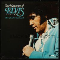 6j271 ELVIS PRESLEY 22x22 music poster '79 Our Memories of Elvis, volume 2!