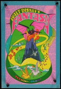 6j617 FANTASIA special 9x13 R70 Disney classic musical, great psychedelic fantasy art!