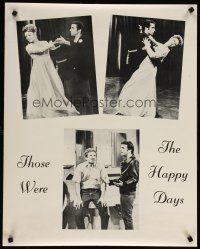 6j494 HAPPY DAYS tv poster '74 Henry Winkler, Marion Ross & Donny Most!