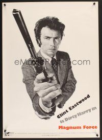 6j639 MAGNUM FORCE special 20x28 '73 Clint Eastwood is Dirty Harry pointing his huge gun!