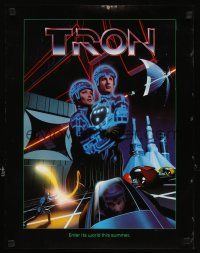 6j684 TRON special 17x22 '82 Bruce Boxleitner in title role & Cindy Morgan!