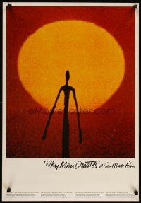 6j596 WHY MAN CREATES special 21x31 '68 really cool image by director/creator Saul Bass!