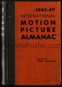 6p228 1948-49 INTERNATIONAL MOTION PICTURE ALMANAC hardcover book '48 filled with information!
