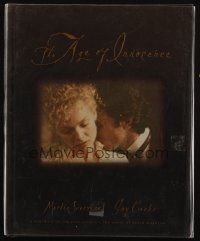 6p233 AGE OF INNOCENCE hardcover book '93 an illustrated portrait of Martin Scorsese's film!