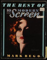 6p064 BEST OF MODERN SCREEN first edition softcover book '86 original articles from the magazine!