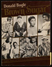 6p066 BROWN SUGAR: EIGHTY YEARS OF AMERICA'S BLACK FEMALE SUPERSTARS 4th edition softcover book '80